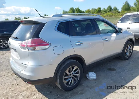 2015 Nissan Rogue Sl z USA, uszkodzony, nr VIN 5N1AT2MV3FC794248